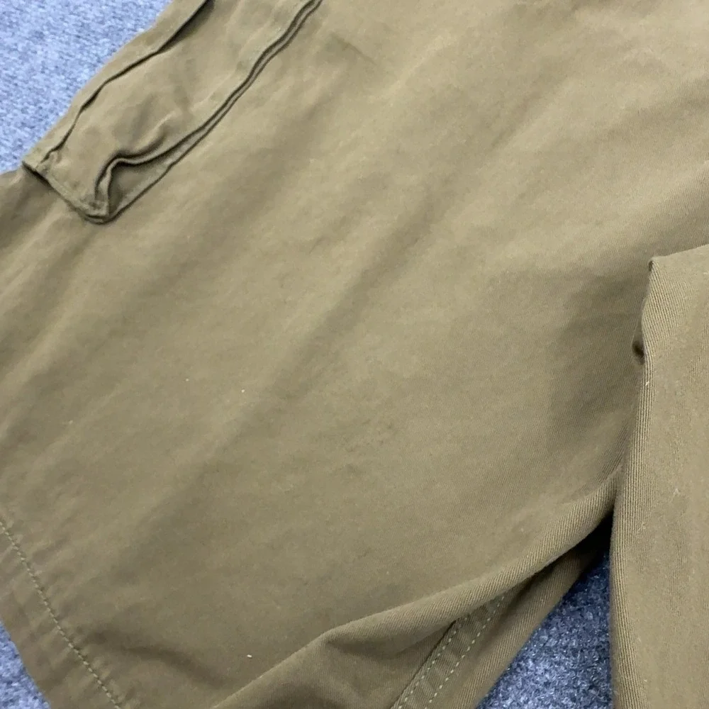 Levi's‎ Cargo Shorts Mens 4 Olive Green Cotton Multi Pocket Utility Gorpcore